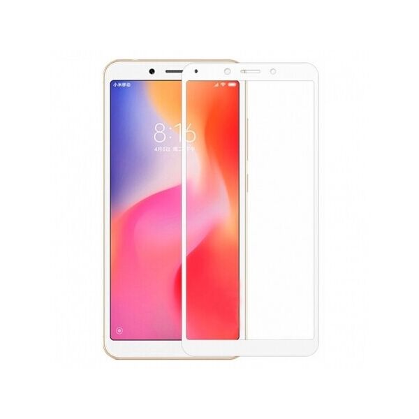 

Защитное стекло для Xiaomi Redmi 6/6A Белое