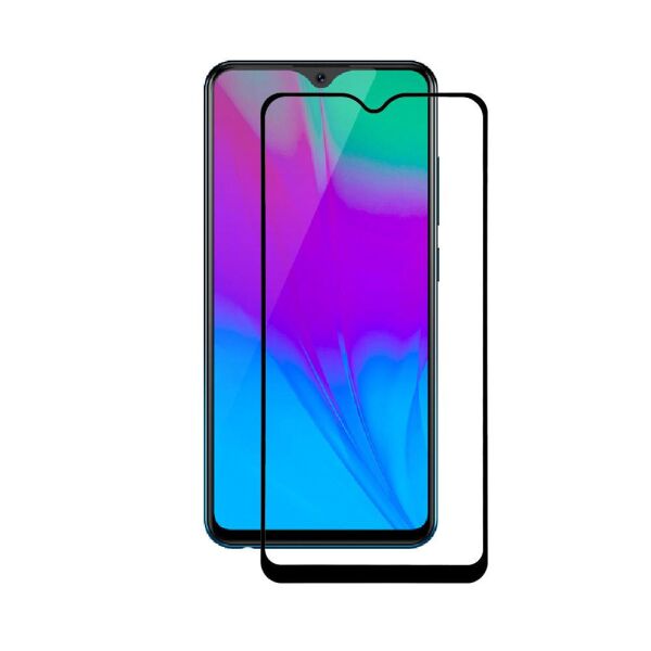 

Защитное стекло 5D на весь экран для Vivo Y91C Черное