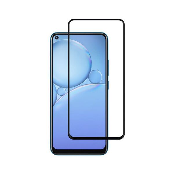

Защитное стекло 5D на весь экран для Vivo Y30 Черное