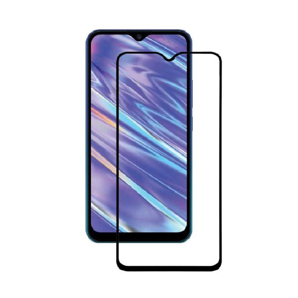 

Защитное стекло 5D на весь экран для Vivo Y15 Черное