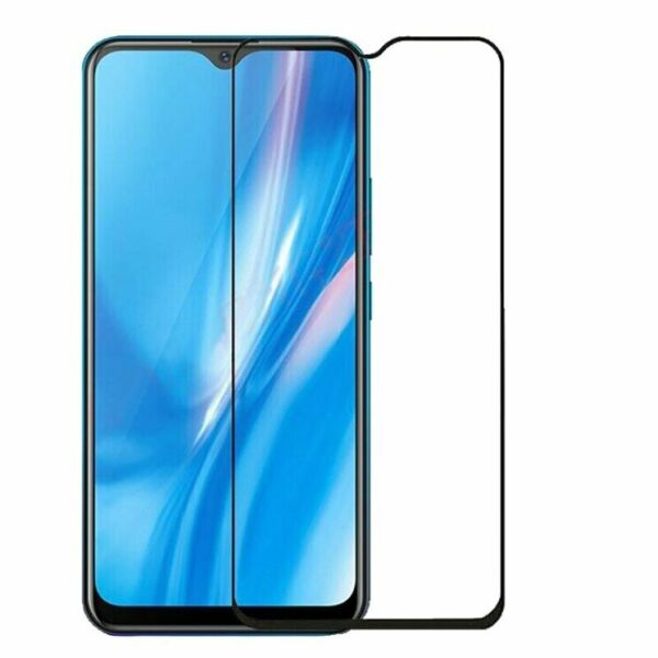 

Защитное стекло 5D на весь экран для Vivo Y11 Черное