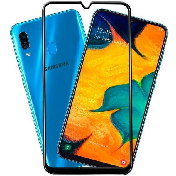 

Защитное стекло для Samsung Galaxy A20 / A30 / A30s / A50 / A50s / M21 /M30 / M30s / M31 Черное