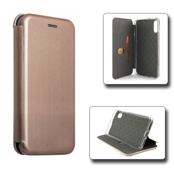 

Чехол-книжка Book Case для Huawei P20 Rose gold