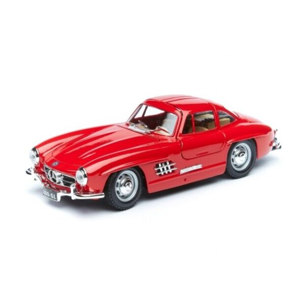 

Bburago Коллекционная машинка MERCEDES-BENZ 300SL 1954 RED 18-22023 1/24, красная