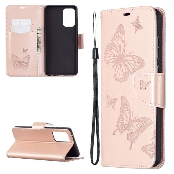 

Чехол UniCase Butterfly Pattern для Samsung Galaxy A72 (А725) - Rose Gold