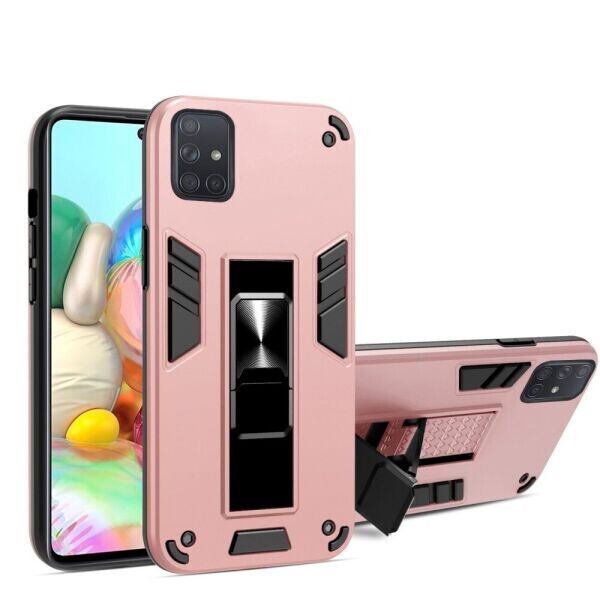 

Защитный чехол Deexe Armor Hybrid для Samsung Galaxy A51 (А515) - Rose Gold