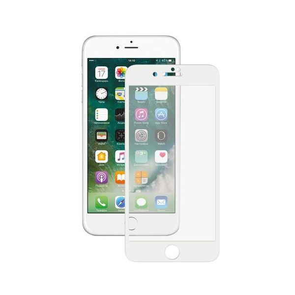 

Защитное стекло 5D для iPhone 6/7/8/6 Plus/7 Plus/8 Plus Белое
