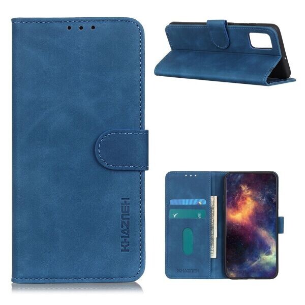 

Чехол-книжка KHAZNEH Retro Wallet для Samsung Galaxy A72 (А725) - Blue