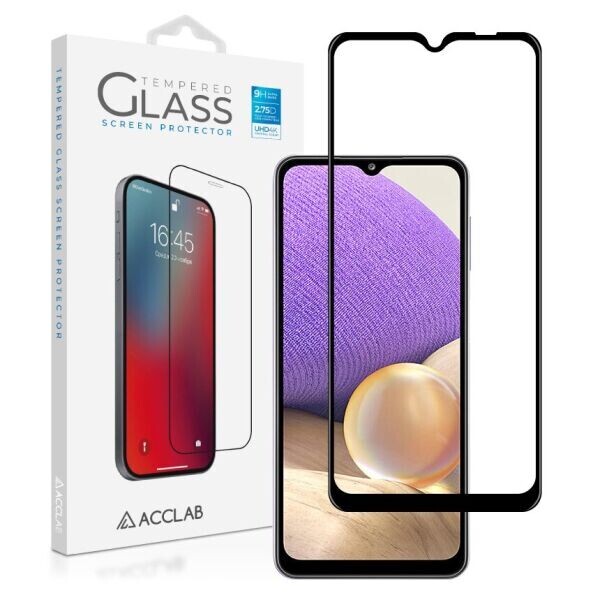 

Защитное стекло ACCLAB Full Glue для Samsung Galaxy A32 - Black