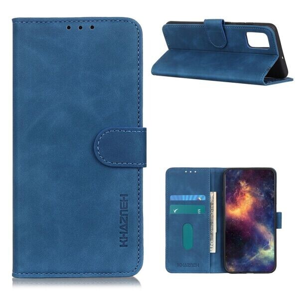 

Чехол-книжка KHAZNEH Retro Wallet для Samsung Galaxy A52 (A525) - Blue