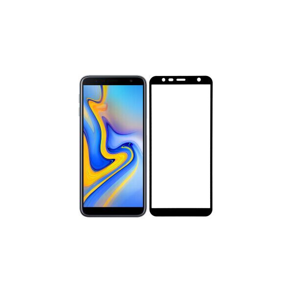 

Защитное стекло для Samsung Galaxy J6 Plus 2018 SM-J610 (на весь экран) Черное