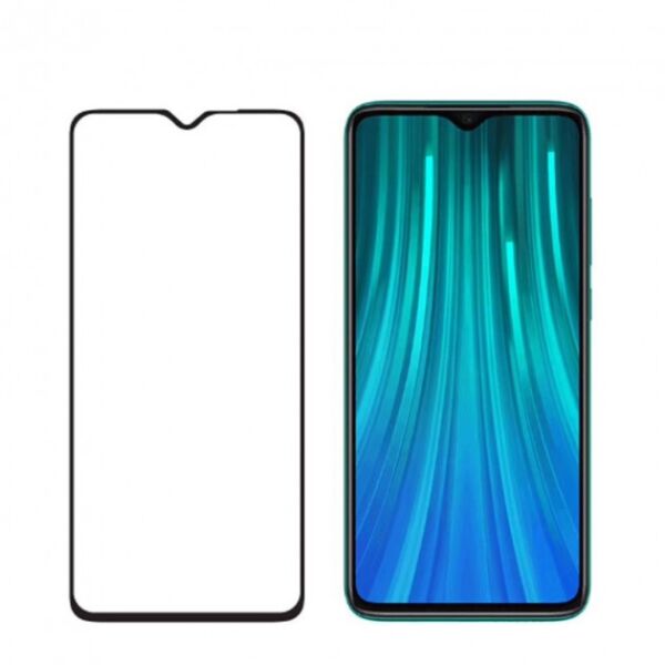 

Защитное стекло 5D (на весь экран) для Xiaomi Redmi Note 8 Pro Black