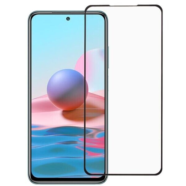 

Защитное стекло Deexe Full Glue Coverage для Xiaomi Redmi Note 10 - Black