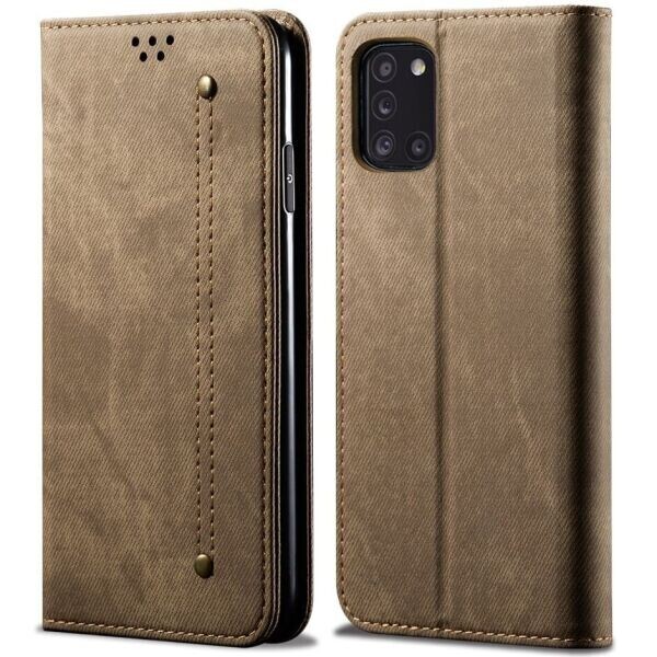 

Чехол-книжка UniCase Jeans Wallet для Samsung Galaxy A31 (A315) - Khaki