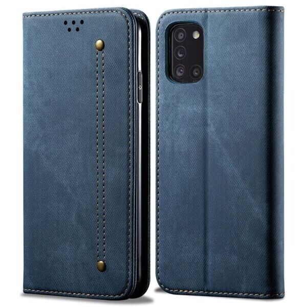 

Чехол-книжка UniCase Jeans Wallet для Samsung Galaxy A31 (A315) - Blue