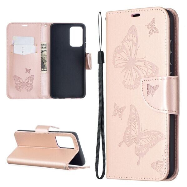 

Чехол UniCase Butterfly Pattern для Samsung Galaxy A52 (A525) - Rose Gold