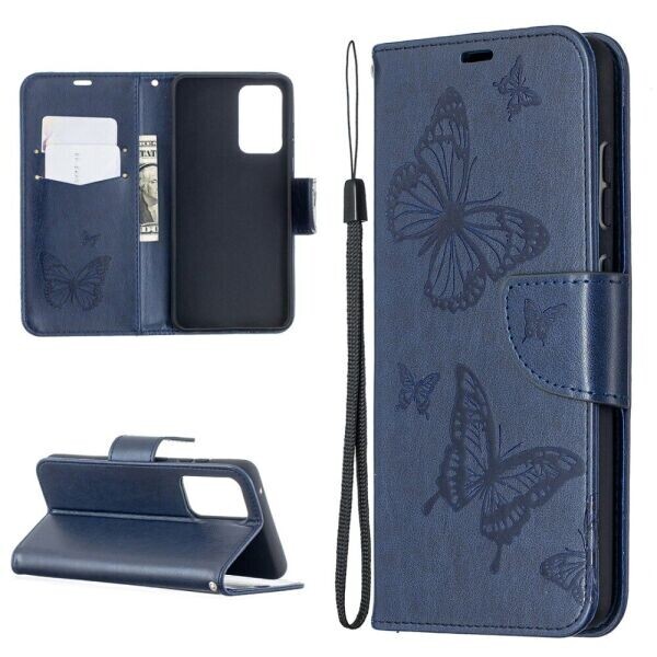 

Чехол UniCase Butterfly Pattern для Samsung Galaxy A52 (A525) - Dark Blue