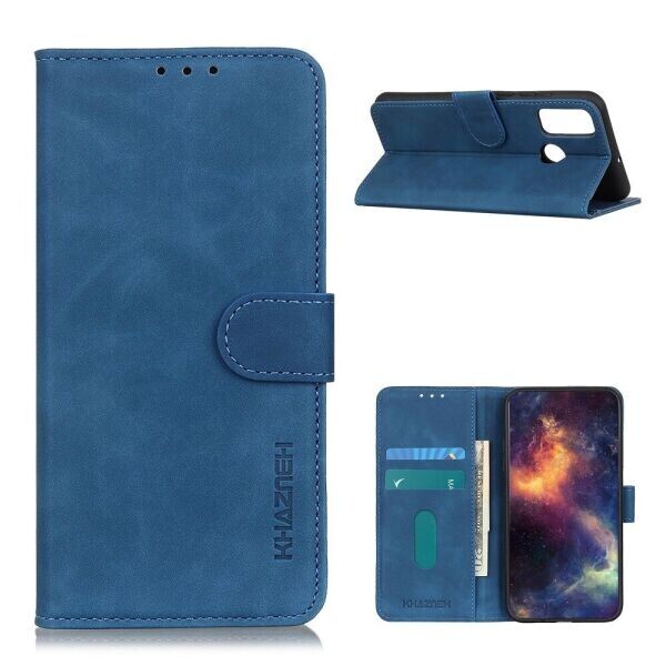 

Чехол-книжка KHAZNEH Retro Wallet для ZTE Blade A7s - Blue