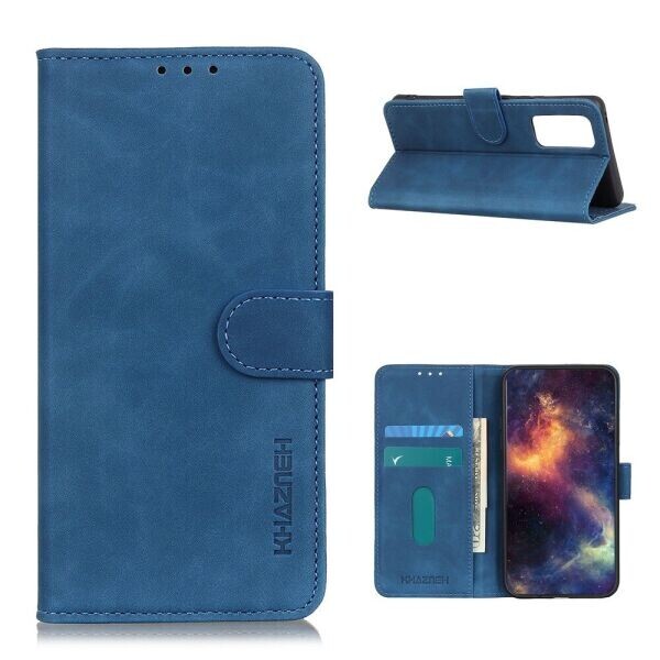

Чехол-книжка KHAZNEH Retro Wallet для OnePlus 9 Pro - Blue