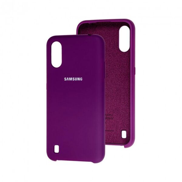 

Чехол-накладка Silicone Case Hifrend для Samsung Galaxy A01 (A115) Фиолетовый