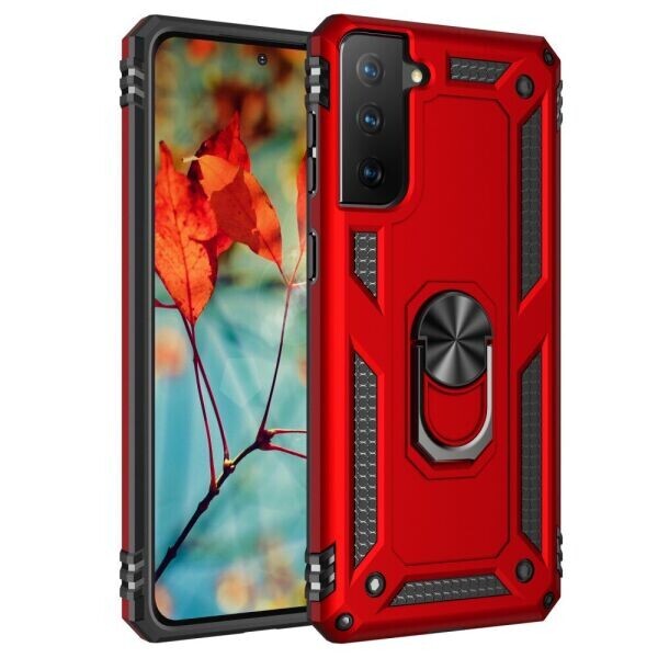 

Защитный чехол Deexe Armor Case для Samsung Galaxy S21 Plus (G996) - Red