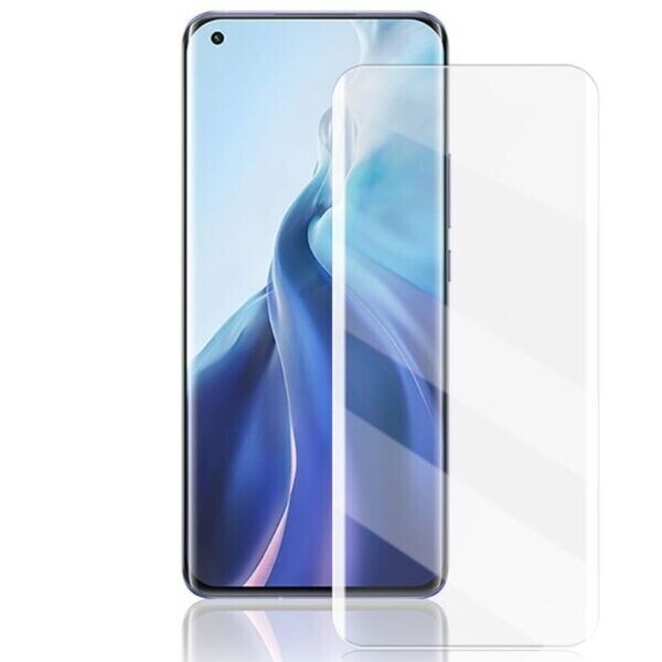 

Защитное стекло AMORUS 3D Curved UV для Xiaomi Mi 11