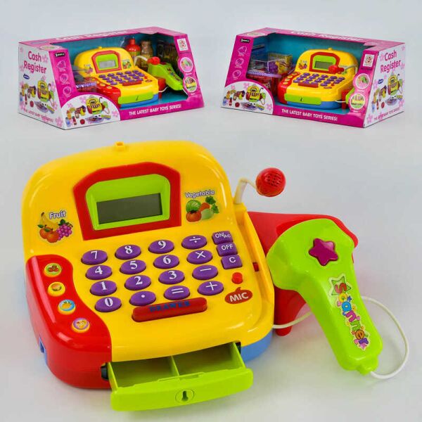 

Кассовый аппарат LF 996 В (12/2) с микрофоном, аксессуары, на батарейке, в коробке