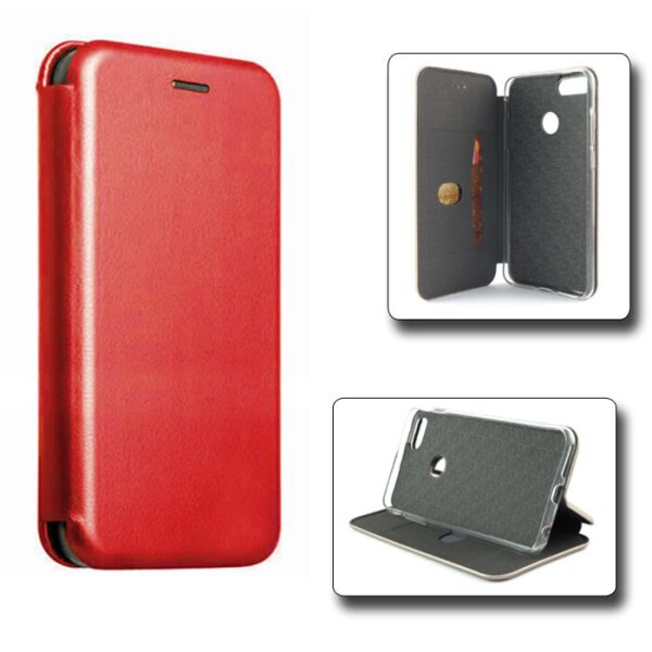 

Чехол-книжка Book Case для Honor 7X Красный