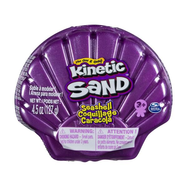 

KINETIC SAND РАКУШКА (127 г) фиолетовая