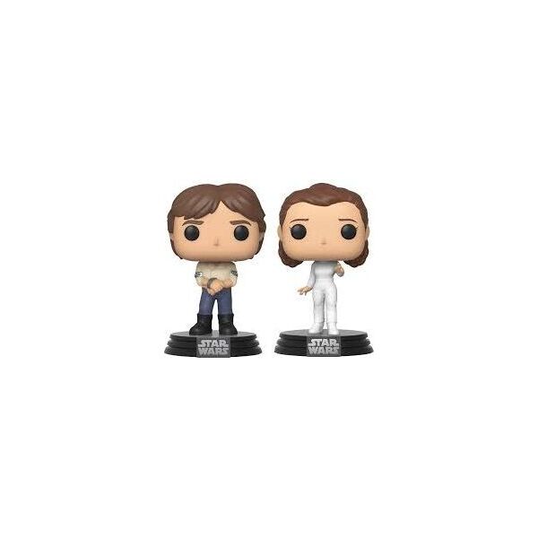 

Коллекционная фигурка Funko POP! Bobble: Star Wars: 2PK Han & Leia 46770