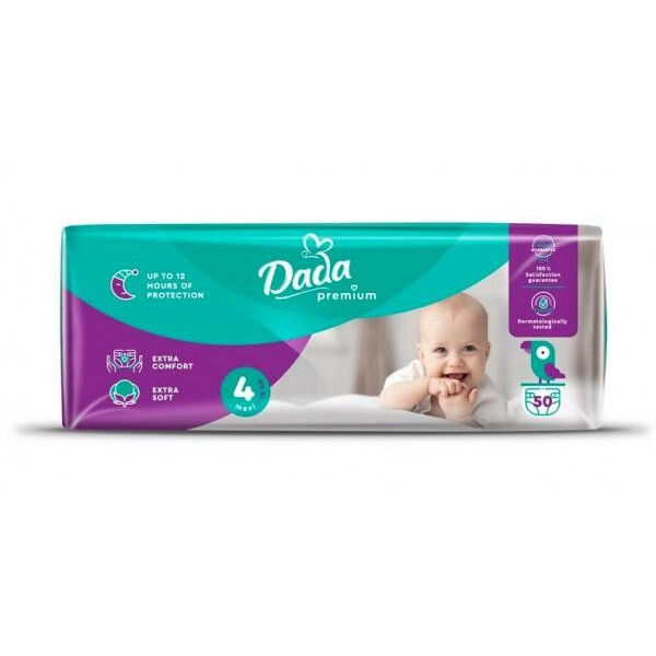 

Подгузники Dada Premium 4 (7-18 кг), 50 шт.