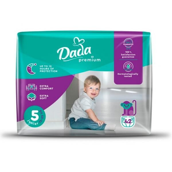 

Подгузники Dada Premium 5 (15-25 кг), 42 шт.