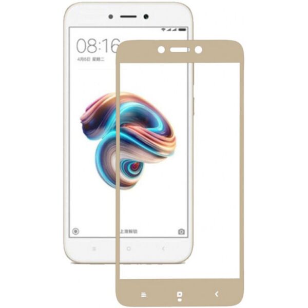 

Защитное стекло для Xiaomi Redmi 5A Gold