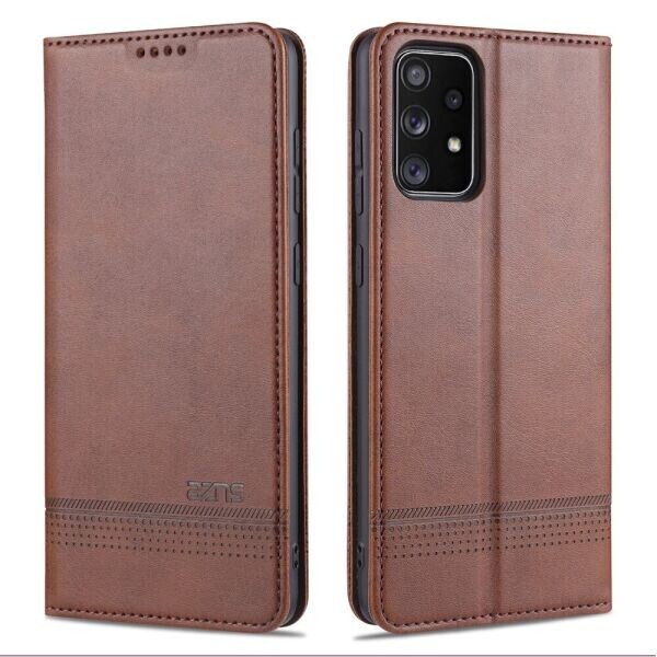

Чехол-книжка AZNS Classic Series для Samsung Galaxy A52 (A525) - Coffee