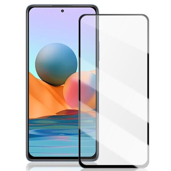 

Защитное стекло AMORUS 3D Curved Glass для Xiaomi Redmi Note 10 - Black
