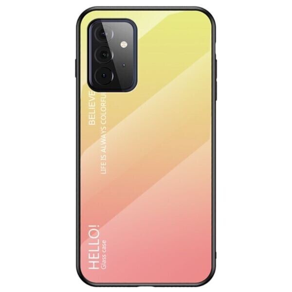 

Защитный чехол Deexe Gradient Color для Samsung Galaxy A72 (А725) - Yellow / Pink
