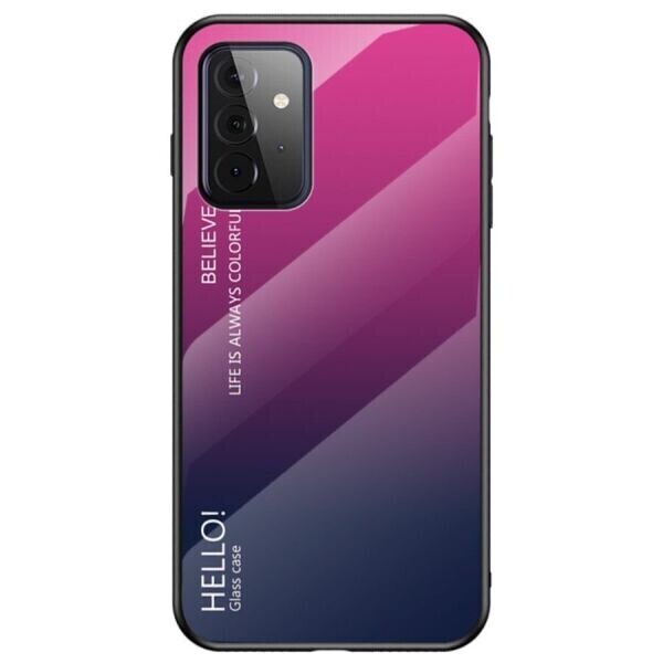

Защитный чехол Deexe Gradient Color для Samsung Galaxy A72 (А725) - Rose / Blue