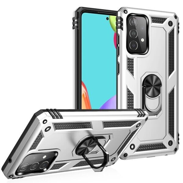 

Защитный чехол Deexe Armor Case для Samsung Galaxy A52 (A525) - Silver