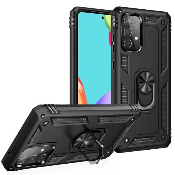 

Защитный чехол Deexe Armor Case для Samsung Galaxy A52 (A525) - Black