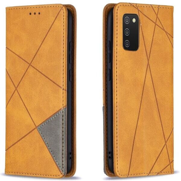 

Чехол UniCase Geometric Pattern для Samsung Galaxy A02s (A025) - Brown