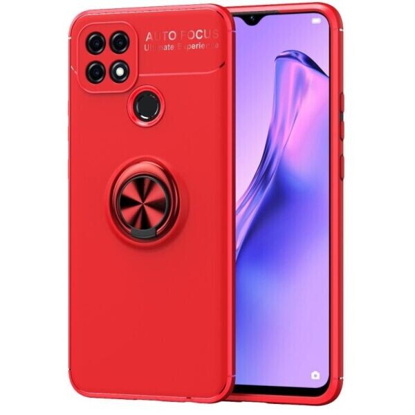 

Защитный чехол UniCase Magnetic Ring для Oppo A15 / A15s - Red
