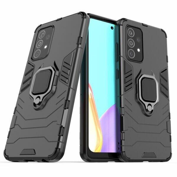 

Защитный чехол Deexe Hybrid Case для Samsung Galaxy A52 (A525) - Black