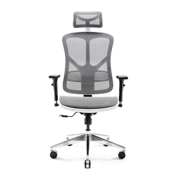 

Геймерское кресло Diablo V-Basic White-Gray