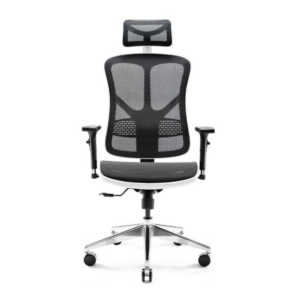 Геймерское кресло Diablo V-Basic Black/White