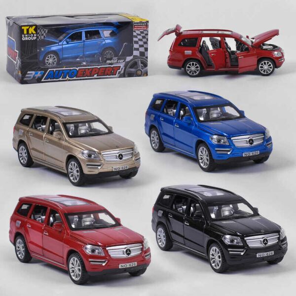 

Джип металлический 23426 W (96/2) "Auto Expert", 4 цвета, в коробке