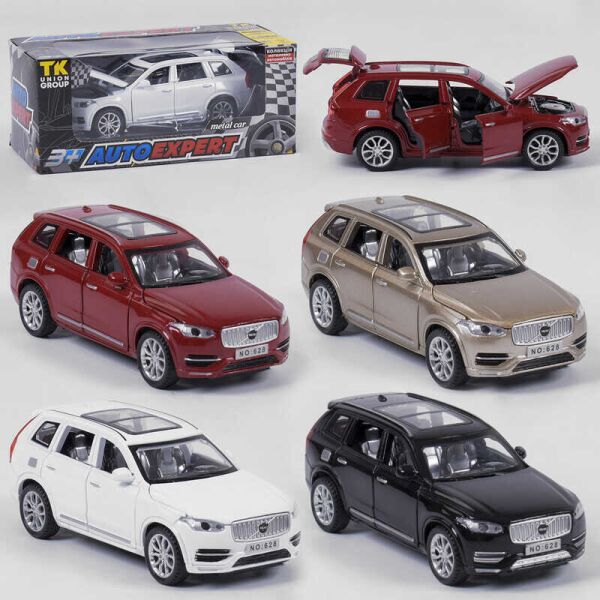 

Джип металлический 35585 W (96/2) "Auto Expert", 4 цвета, свет, звук, инерция, открываются двери, в коробке