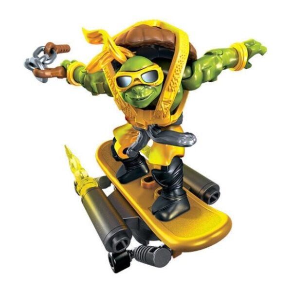 

Фигурка Mega Bloks Черепашки Ниндзя 2 Mikey Turbo board DPF76