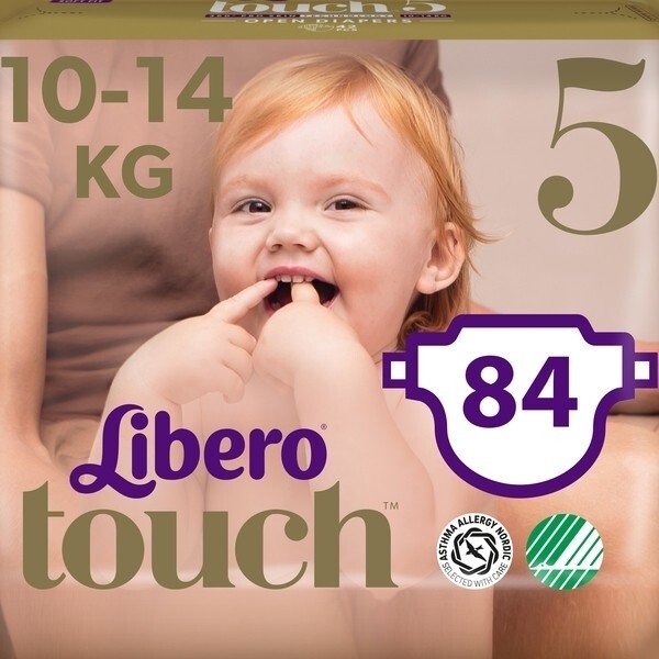 

Набор подгузников Libero Touch 5 (10-14 кг), 84 шт. (2 уп. по 42 шт.)
