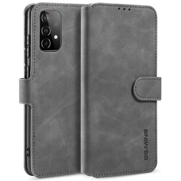 

Чехол DG.MING Retro Style для Samsung Galaxy A52 (A525) - Grey