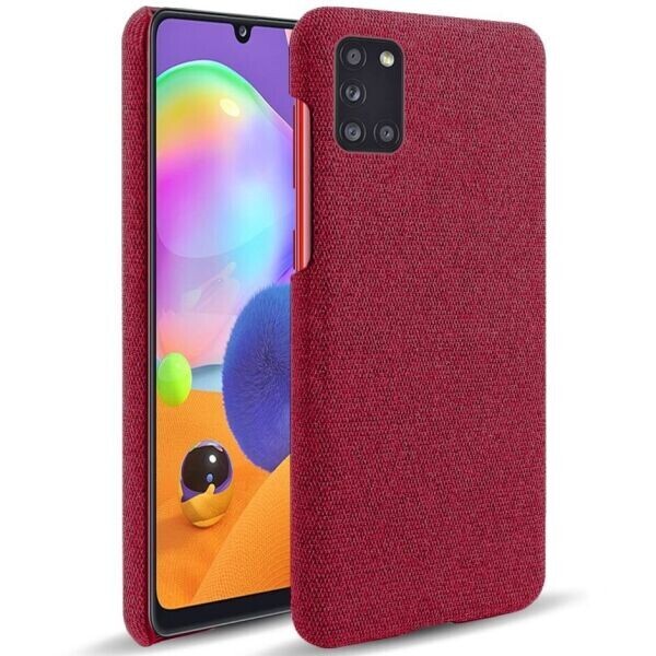 

Защитный чехол KSQ Cloth Style для Samsung Galaxy A31 (A315) - Red
